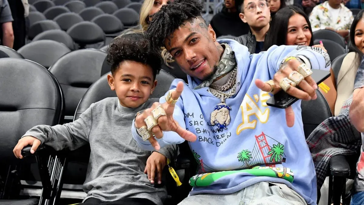 Rapper Blueface Son